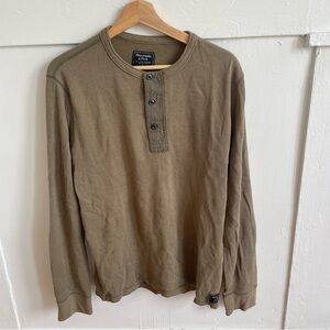 Abercrombie & Fitch Long Sleeve Henley